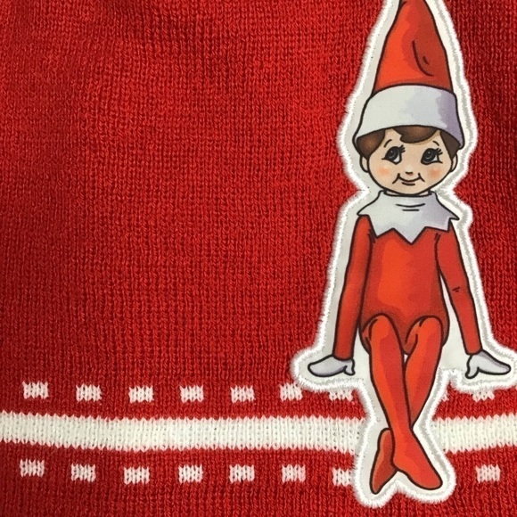 The Elf on the Shelf Knit Beanie Red Hat Snow Ski Cap Christmas Tradition 2019 - Picture 11 of 11
